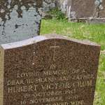 image for [OC] A grave of someone called Victor Crum. Trelleck, 10 miles from where JK Rowling went to school