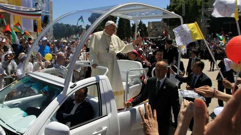 image for Pope Francis’s popemobile set to become health clinic for Gaza children