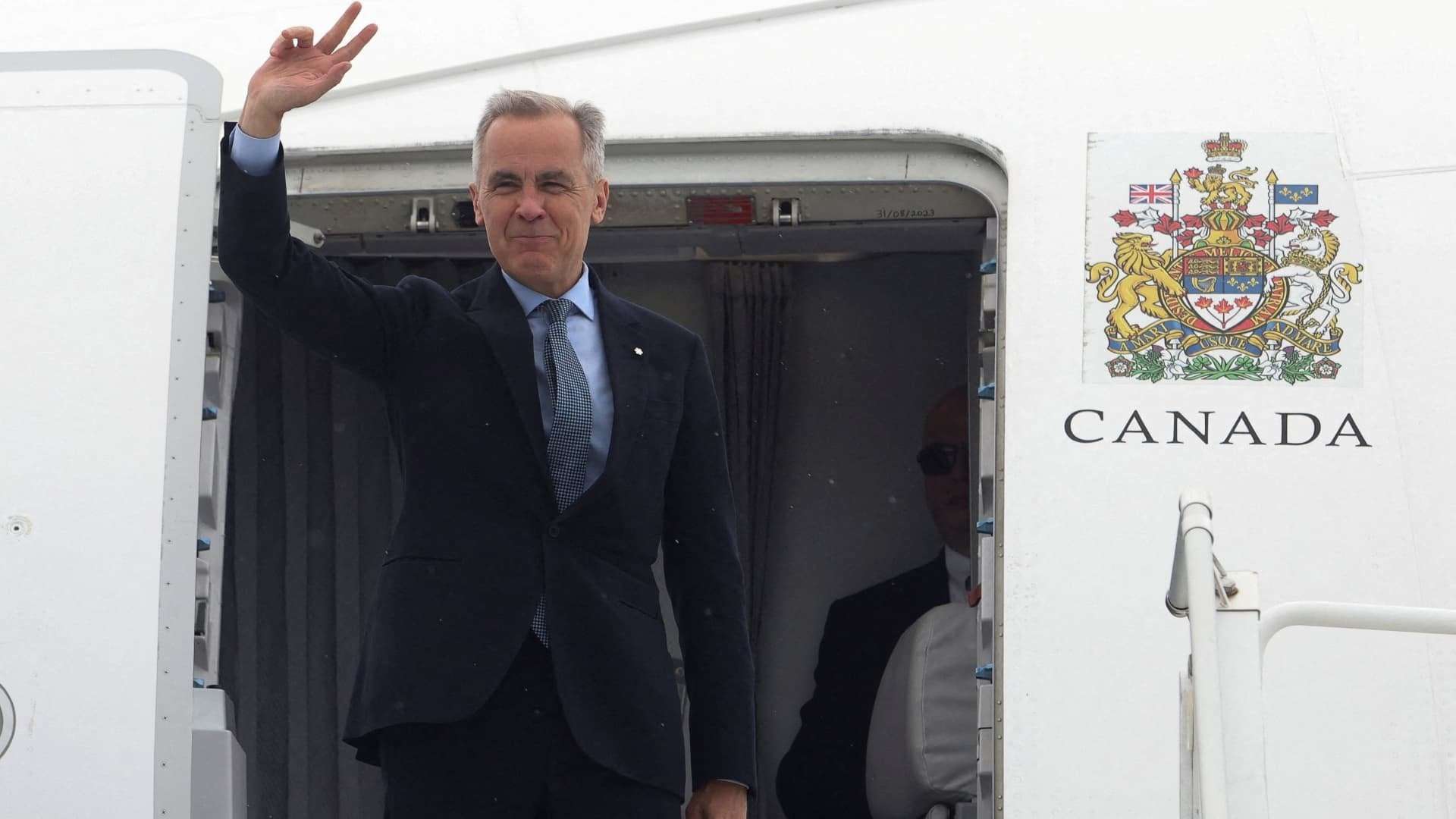 image for Carney tells Trump: Canada 'won't be for sale ever'