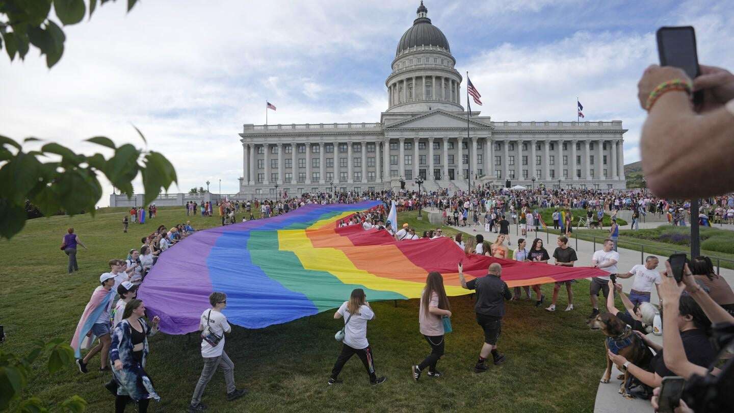 image for Salt Lake City and Boise make pride flags official city emblems, skirting flag ban laws