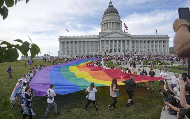 image for Salt Lake City and Boise make pride flags official city emblems, skirting flag ban laws