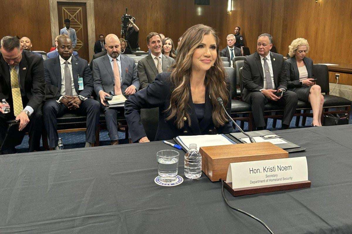 image for Noem says Abrego Garcia will 'never return' as Democrats grill DHS secretary at budget hearing