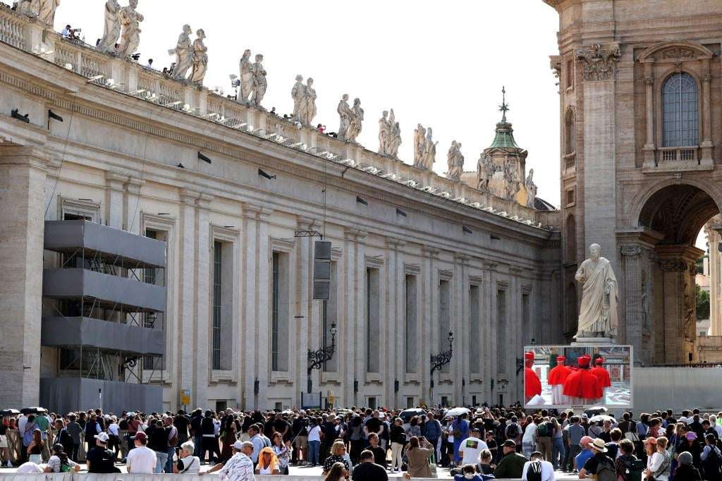 image for White Smoke Above The Vatican: A New Pope Elected By Conclave