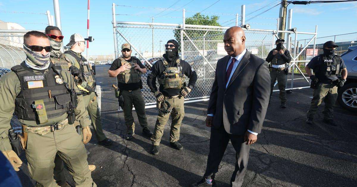 image for ICE Arrests Democratic Mayor Trying to Check on Detention Facility