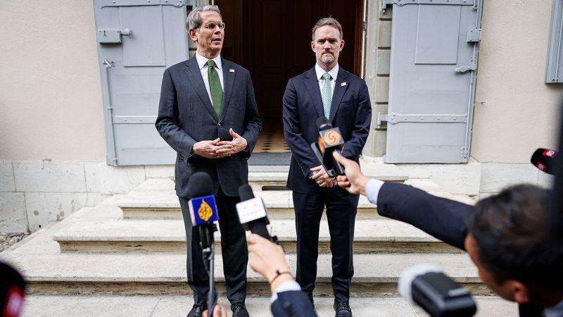 image for US and China agree to drastically roll back tariffs in major trade breakthrough