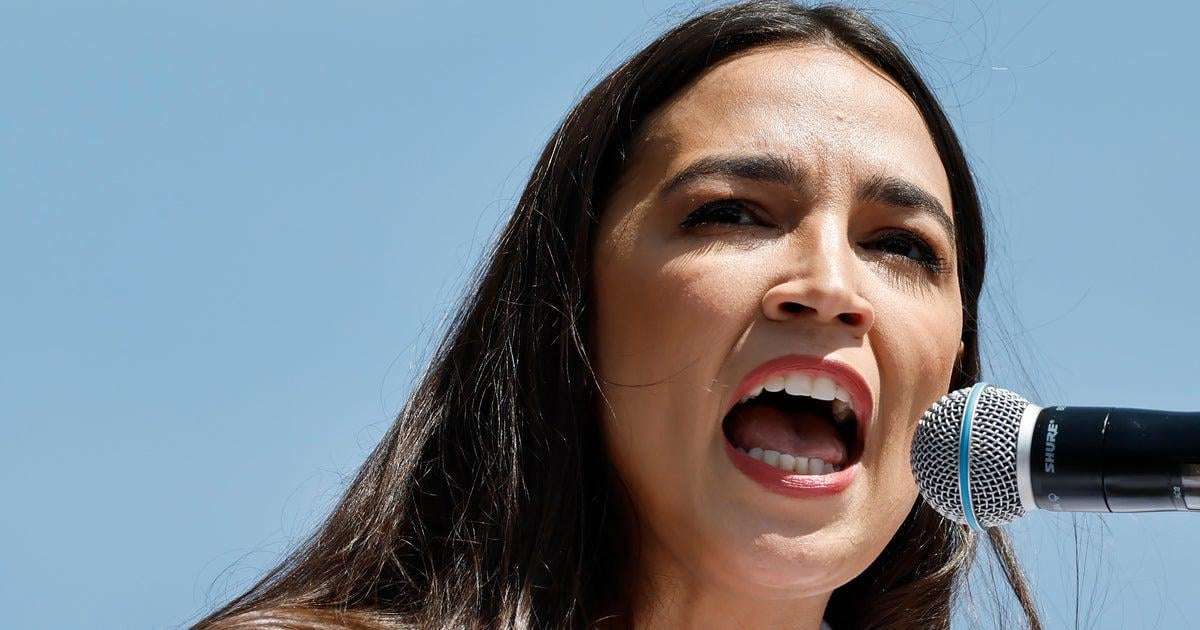 image for AOC Flips Trump Admin's Threats To Arrest Dems Over ICE Protest