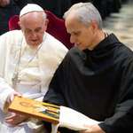image for Pope Francis and Cardinal Robert Prevost, 2013