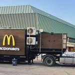 image for Saudi Arabia arranged a mobile McDonald's for Trump's visit.