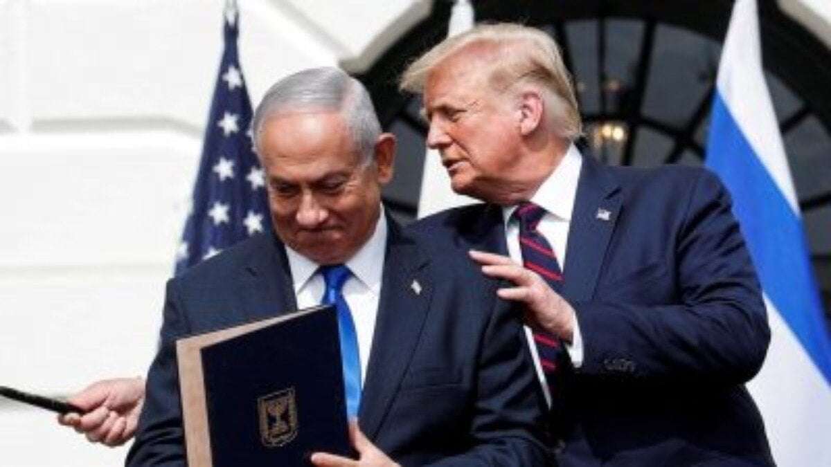 image for Trump says Gaza should be 'taken' by US and turned into a 'freedom zone'