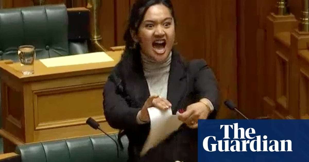 image for New Zealand MPs who performed haka in parliament given unprecedented punishment