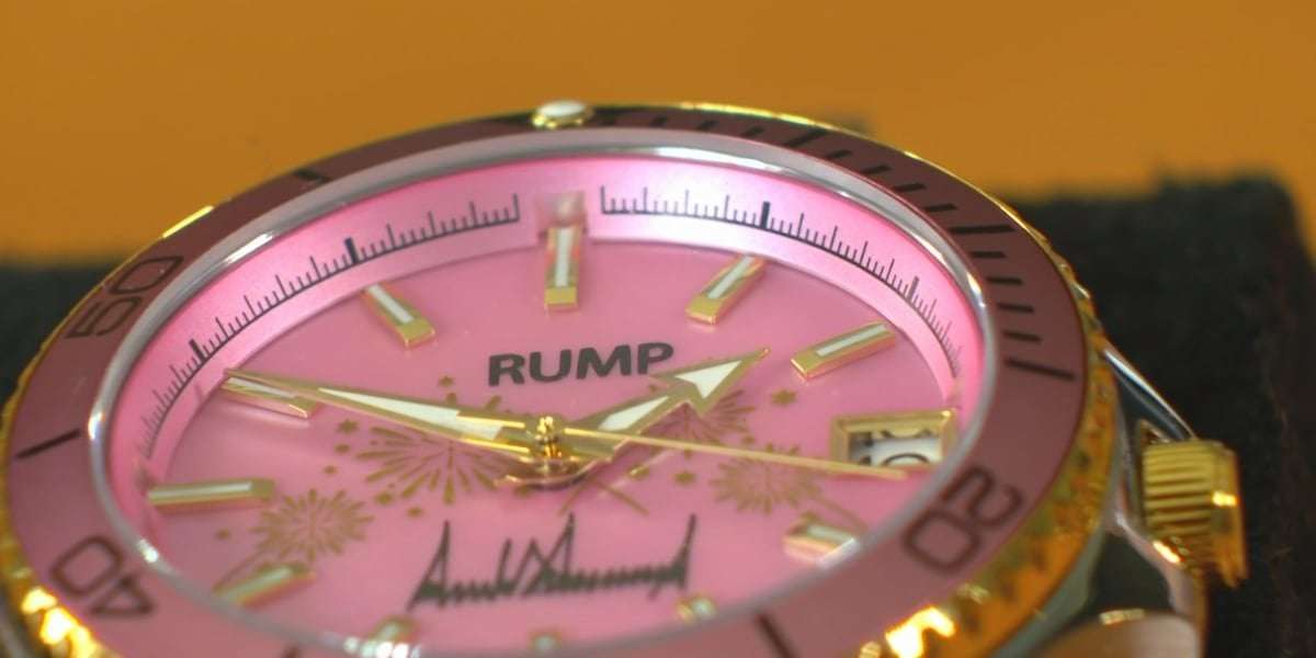 image for ‘RUMP’: Customers upset with missing ‘T’ in Trump-branded watch that cost $640
