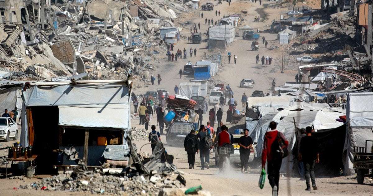 image for Trump administration working on plan to move 1 million Palestinians to Libya