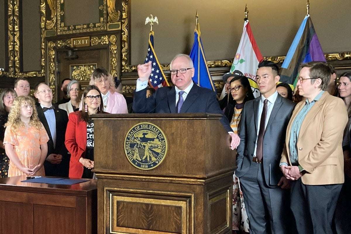 image for Abandoning trans people ‘a mistake’ for Democrats, says Tim Walz