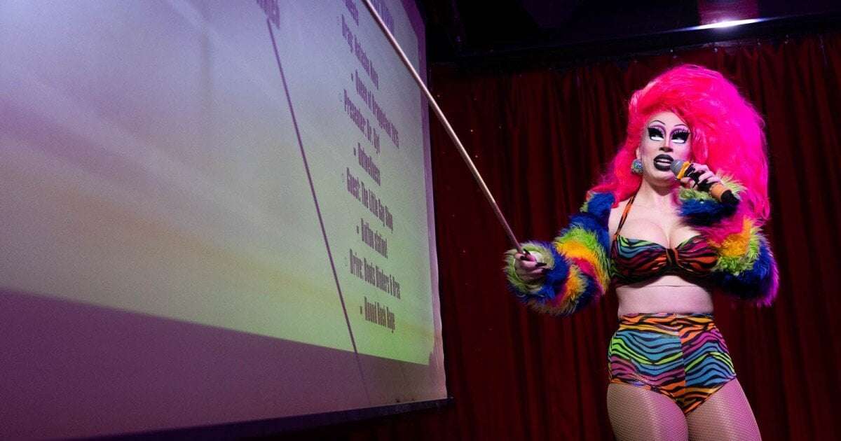 image for An Austin drag queen is teaching people about the Texas Legislature — in the club