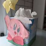 image for [OC] My son made this for a tissue box decorating contest and I really think it should have won.