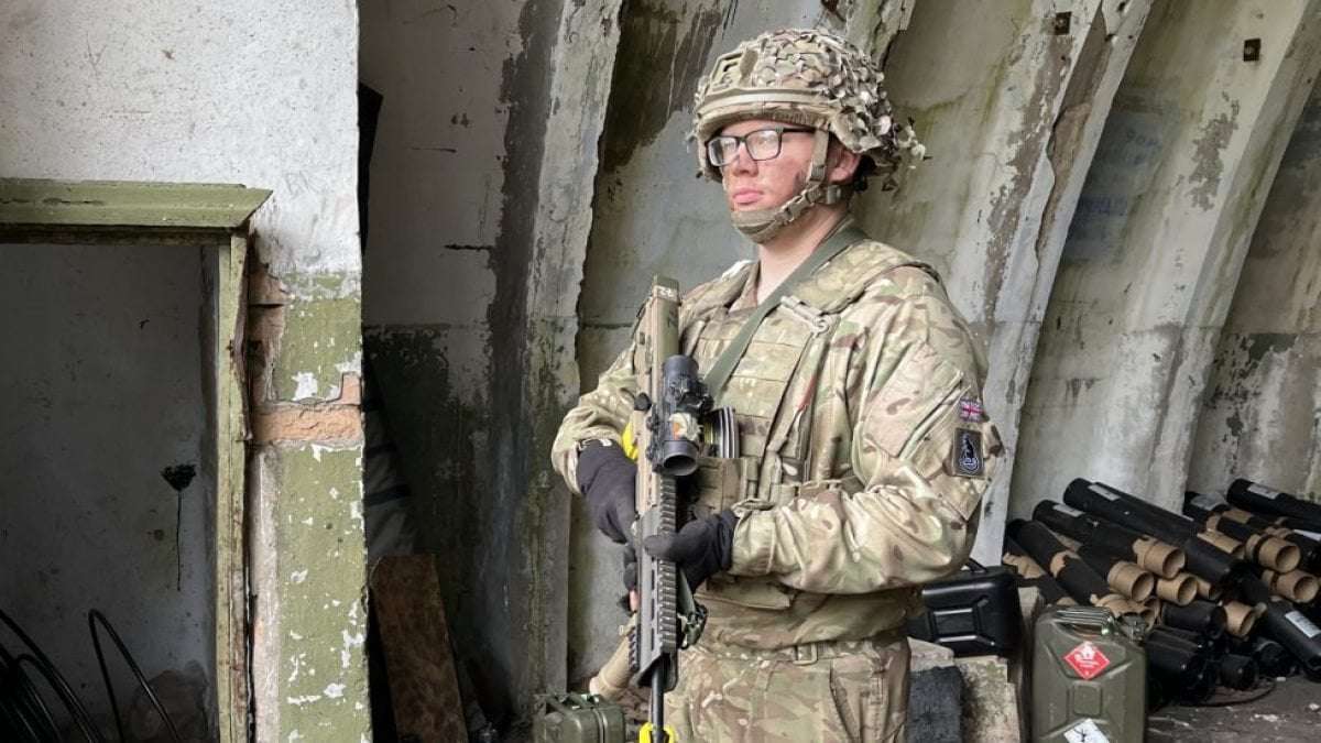 image for 'You can feel Putin's threat': The British soldiers guarding Nato's Russian border
