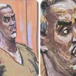 image for Diddy’s courtroom sketch