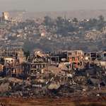 image for Gaza, as seen from Israel.