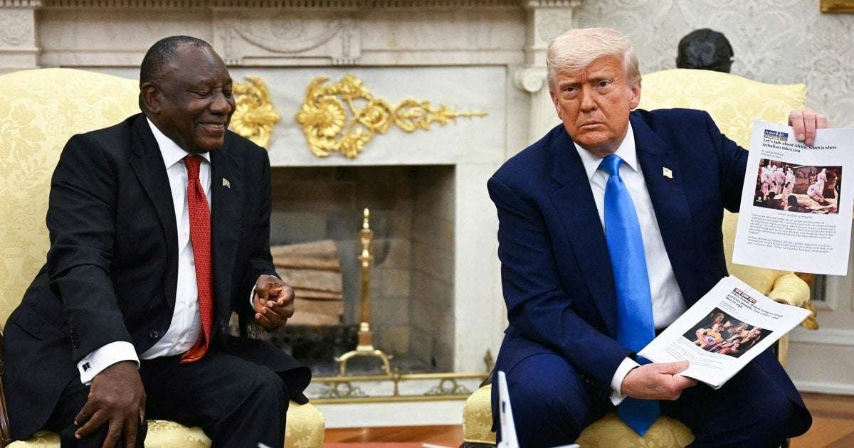 image for Trump's image of dead 'white farmers' came from Reuters footage in Congo, not South Africa