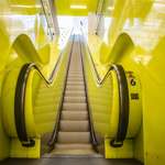 image for Seattle Central Library's Escalator to Tenth Floor Reading Room