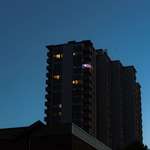 image for [OC] One colourful roof in this concrete Toronto apartment block