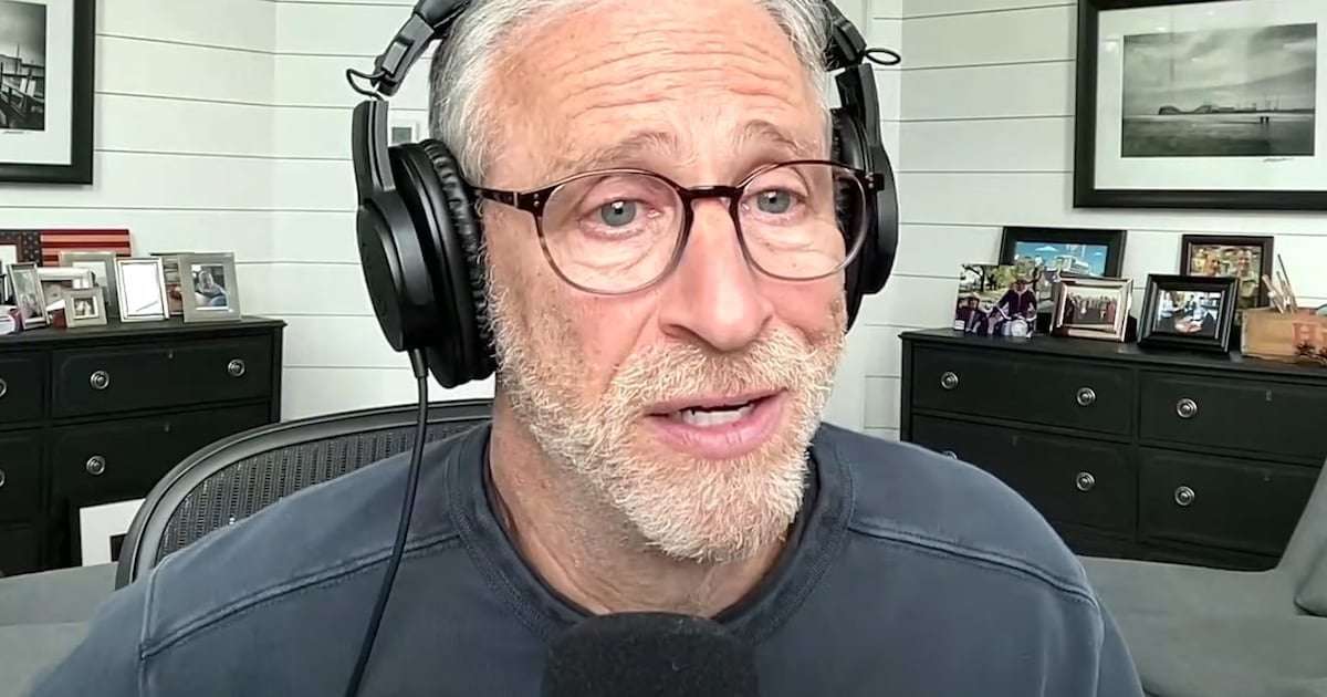image for Jon Stewart Shares Dark Prediction for How the Trump Story Ends
