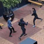 image for Machete fight in Melbourne shopping mall today