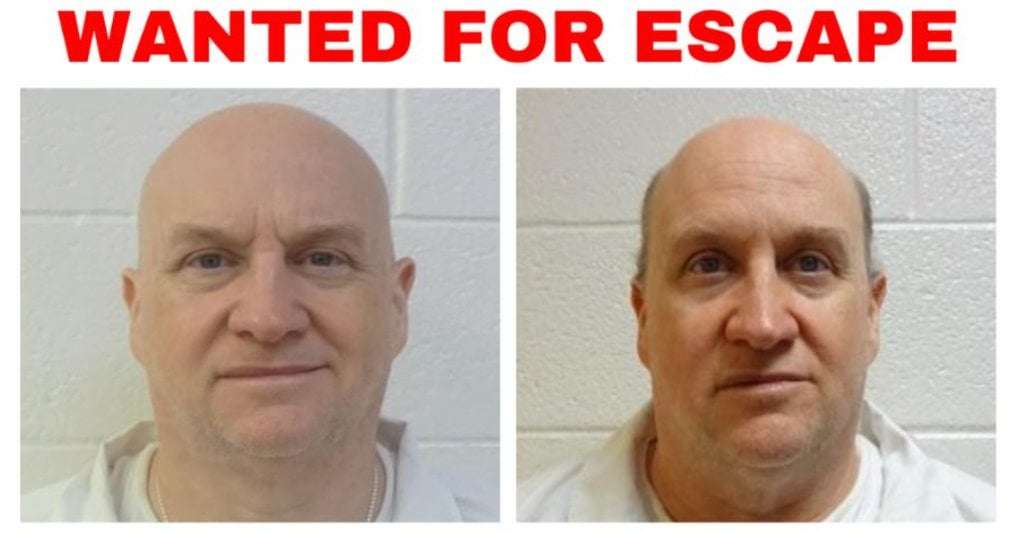 image for Ex-police chief escapes from Arkansas prison where he was serving murder, rape sentences