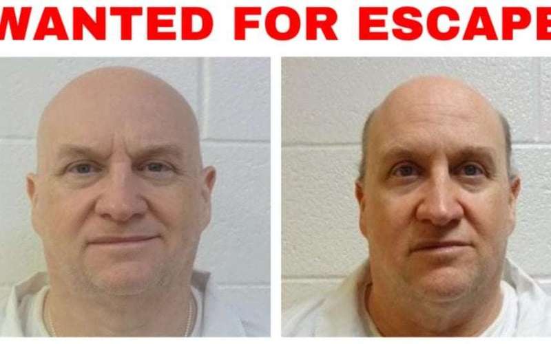 image for Ex-police chief escapes from Arkansas prison where he was serving murder, rape sentences