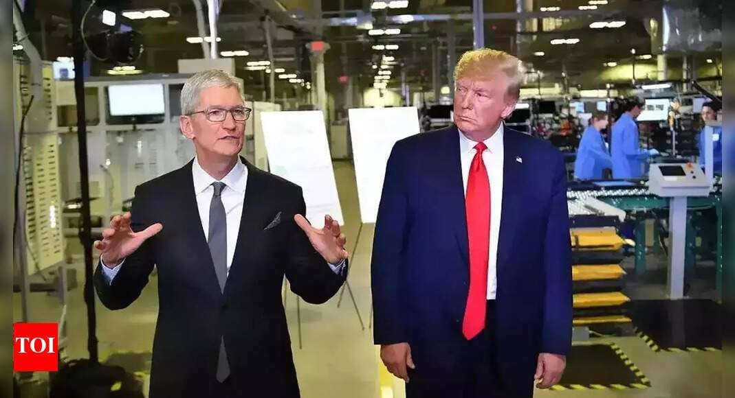 image for Donald Trump to Apple: That's Okay, you go to India but you're not going to sell in America without ...