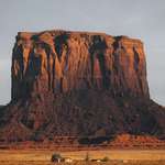 image for a tiny neighborhood and a massive butte