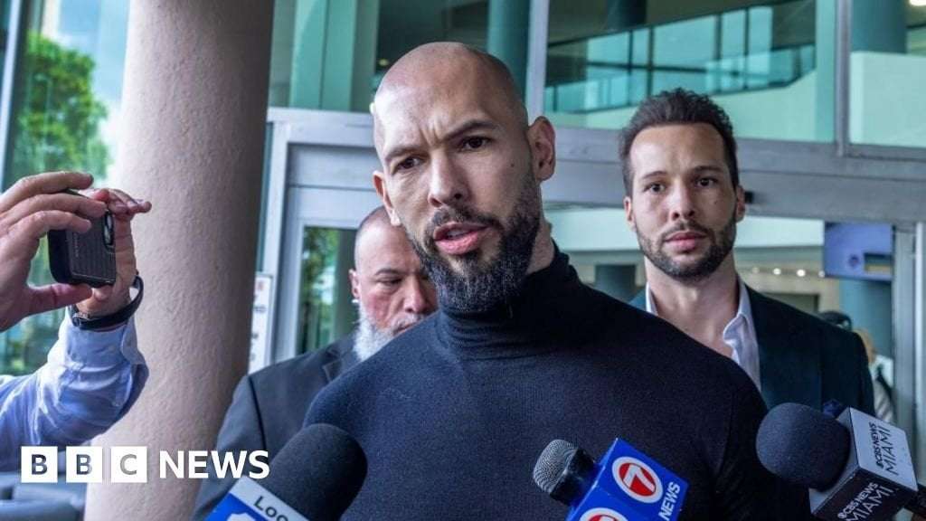 image for Andrew and Tristan Tate to face 21 charges in UK, prosecutors say