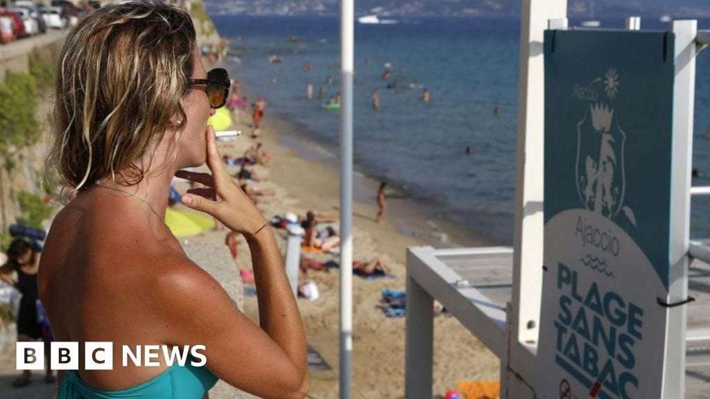 image for France to ban smoking on beaches, parks and near schools