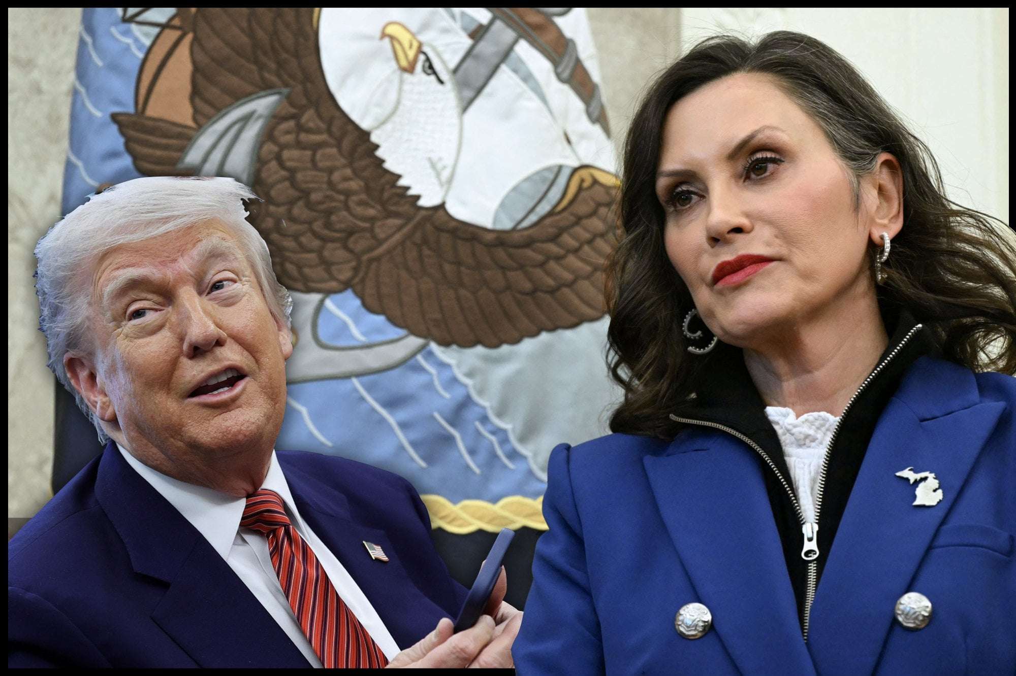 image for Michigan Governor Not Mad, Just 'Very Disappointed' as Trump Considers Pardon for Men Who Plotted to Violently Kidnap Her