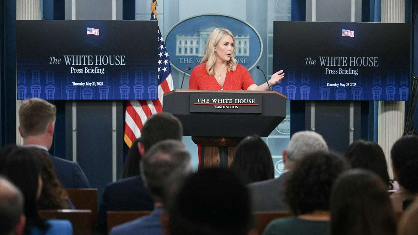 image for The White House is sued over lack of sign language interpreters at press briefings
