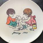 image for (oc) I was two years old when my grandmother drew/colored this plate for me. I'm currently 34.