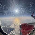 image for [OC] ✈️ Pilot took us to space! Sort of 😄