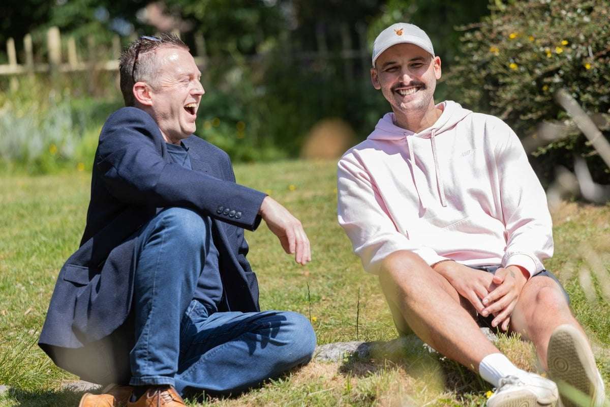 image for Cancer survivor travels 10,000 miles to meet UK man who saved his life