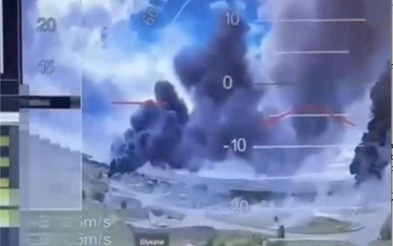 image for 'Russian bombers are burning en masse' — Ukraine's SBU drones hit 'more than 40' aircraft in mass attack, source says
