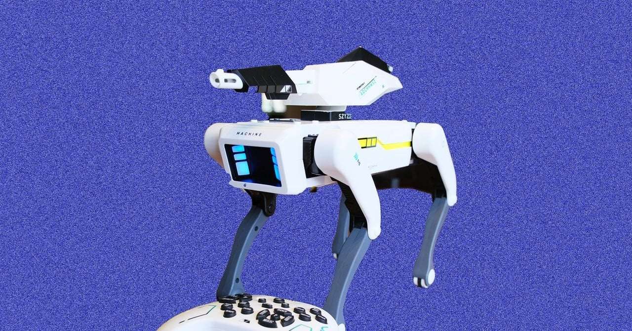 image for We Bought a ‘Peeing’ Robot Attack Dog From Temu. It Was Even Weirder Than Expected