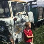 image for The Best photo I’ve ever taken of my son(age five.) He got his drivers license today.