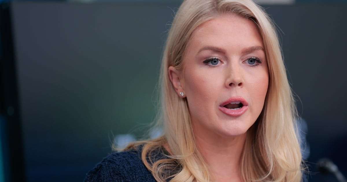 image for Karoline Leavitt Admits Trump Is Begging Leaders to Make Trade Deals