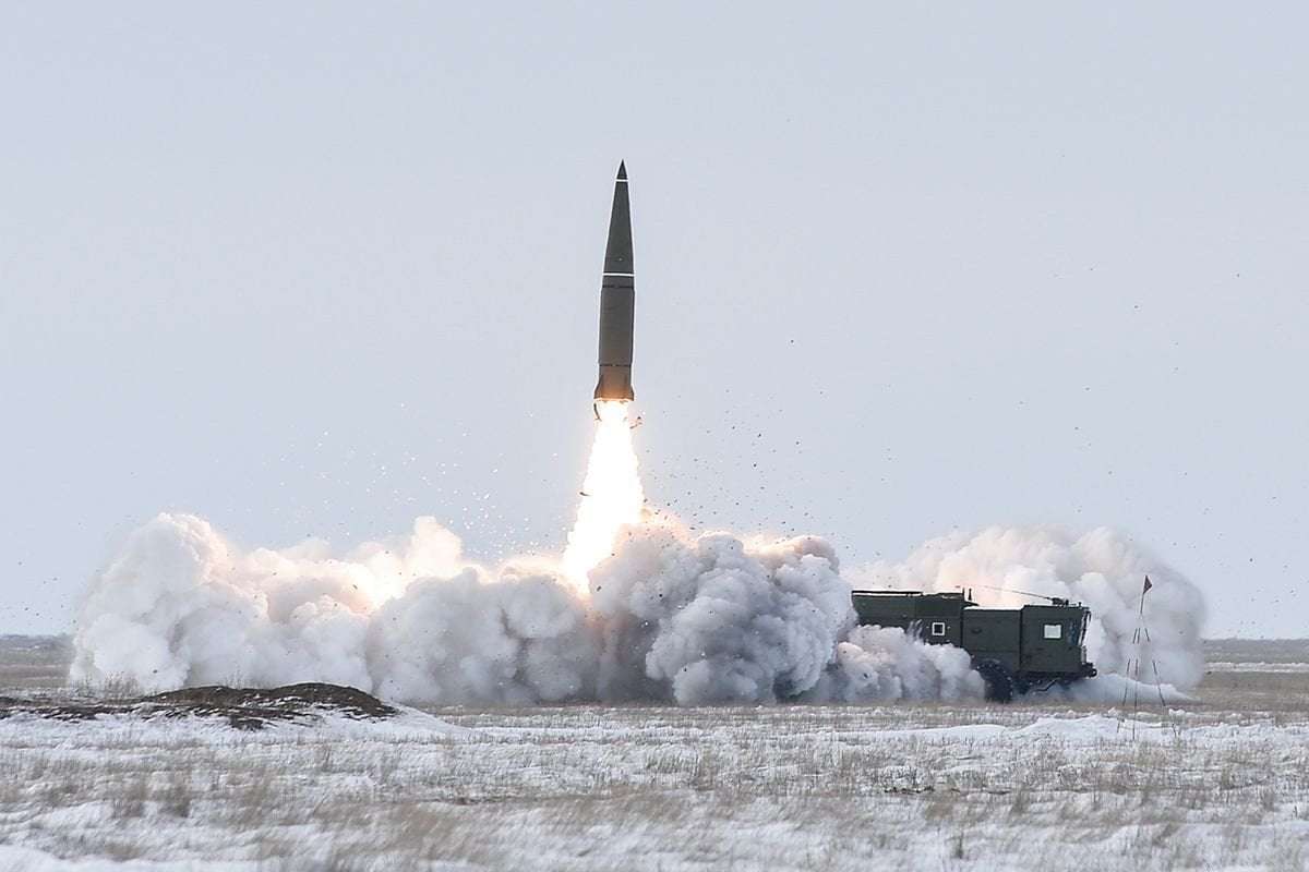 image for Ukraine strikes Russian missile base in Bryansk Oblast, damages Iskander launchers, Ukrainian military says