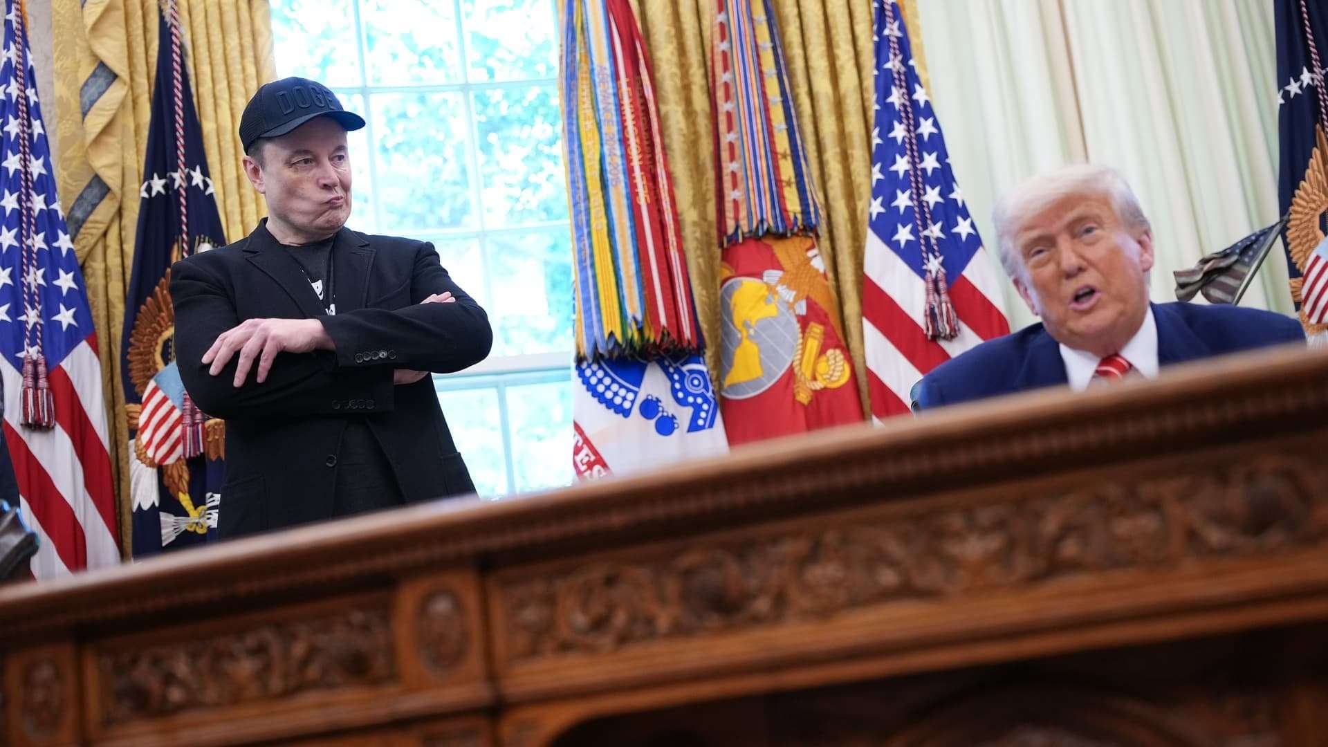 image for Tesla loses $152 billion in market cap after Musk-Trump spat, biggest hit ever