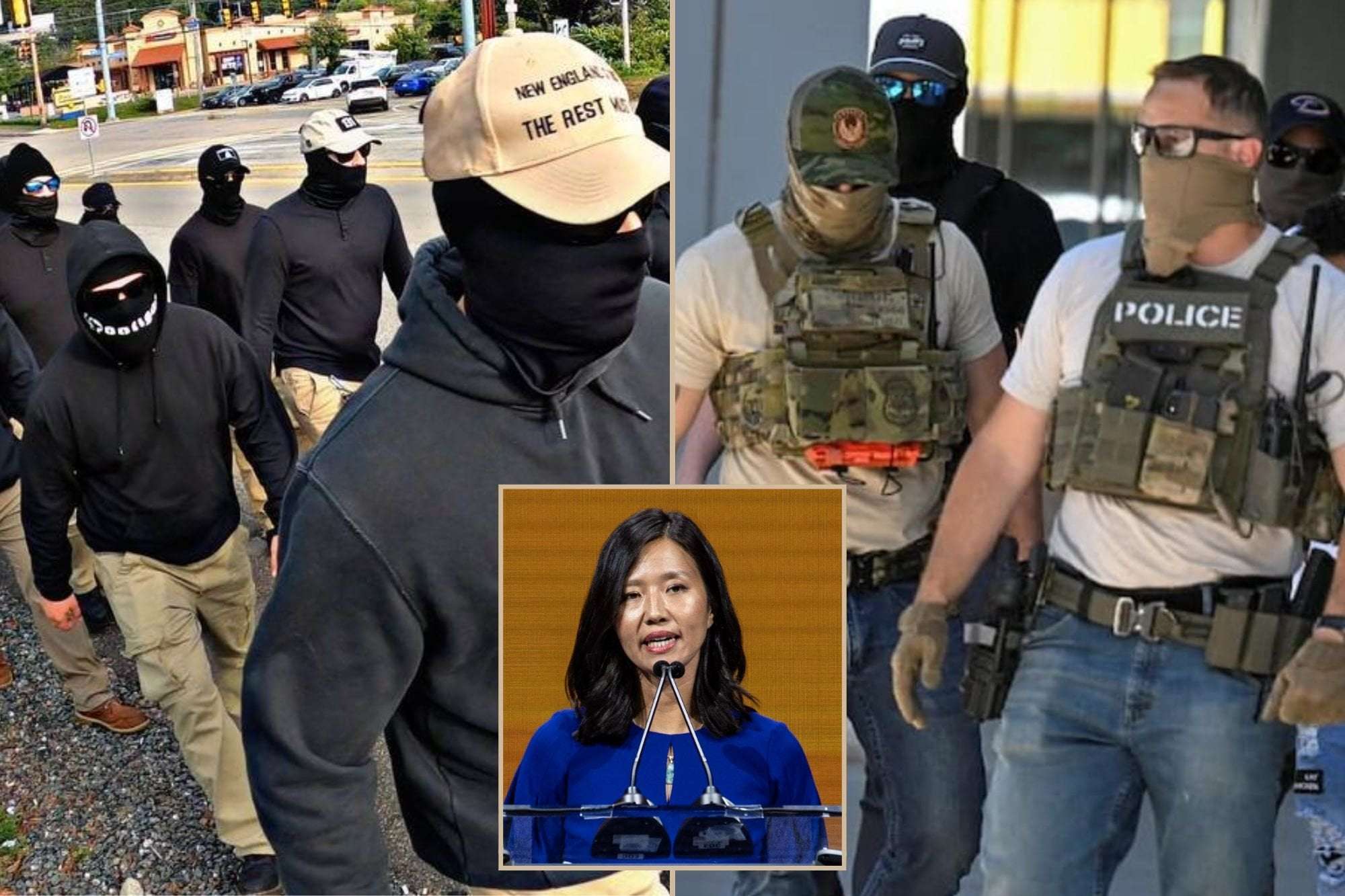 image for Boston Mayor Compares ICE to Neo-Nazi Group: 'There Are Other Groups That Routinely Wear Masks'