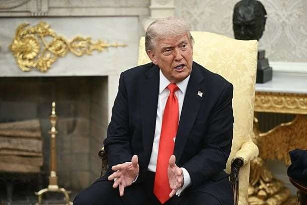 image for Operation Spiderweb 'gave Putin a reason to bomb the hell out of them,' Trump says, following large-scale attacks on Ukrainian cities