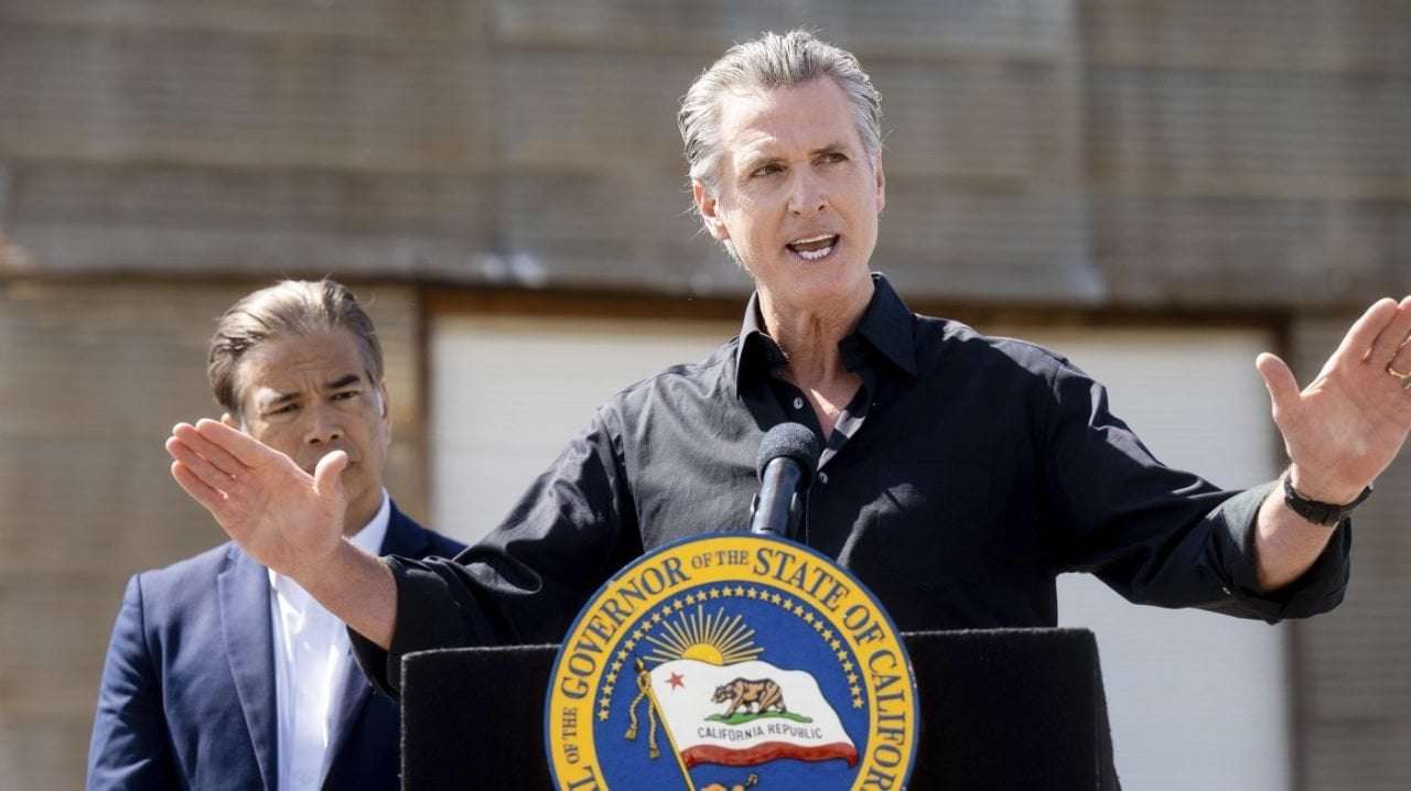 image for Newsom says California will sue Trump over National Guard, dares Homan to arrest him