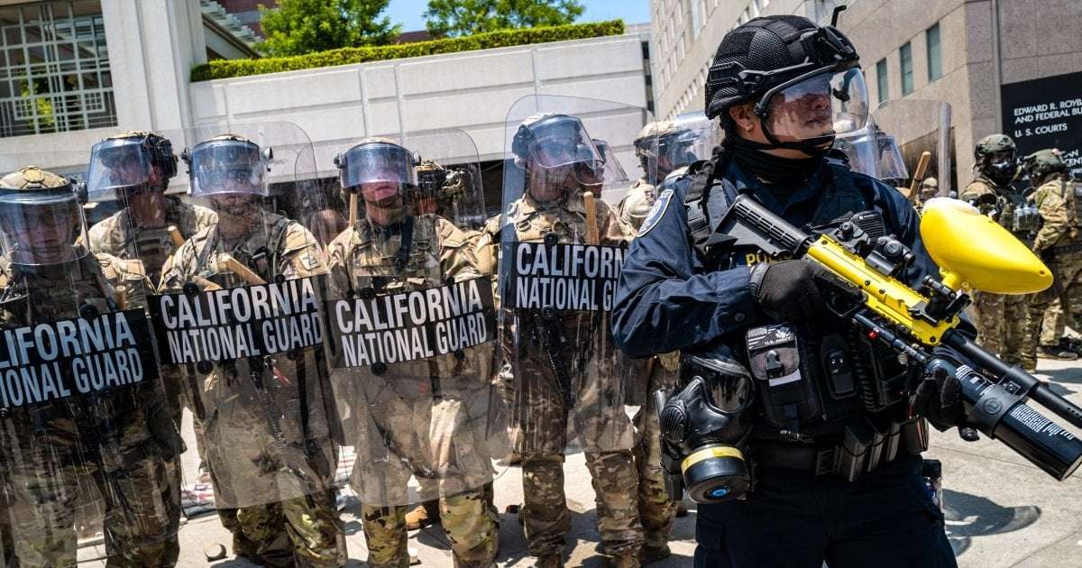 image for California attorney general sues Trump over 'unlawful' National Guard order