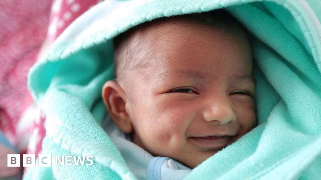 image for World fertility rates in 'unprecedented decline', UN says