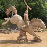 image for Life Sized Lakota Warrior [OC]